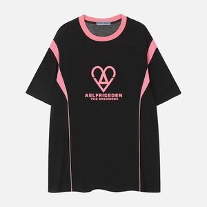 Aelfric Eden Color Blocking Print Athleisure Tee